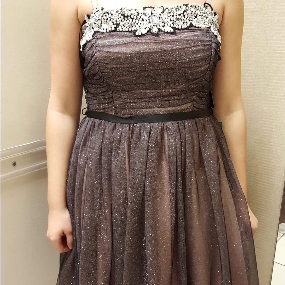 Strapless Homecoming/Prom Dress